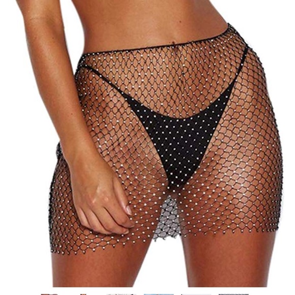 Rhinestone Cover Up - - Picture 2 of 4